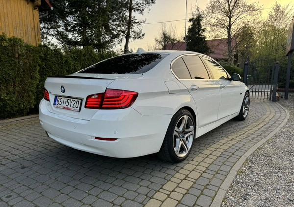 BMW Seria 5 cena 74900 przebieg: 297200, rok produkcji 2014 z Siemiatycze małe 67